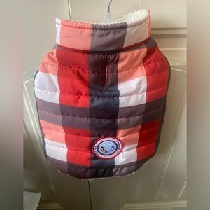X small Dog puffer vest